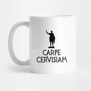 Carpe Cervisiam funny Latin student teacher beer Mug